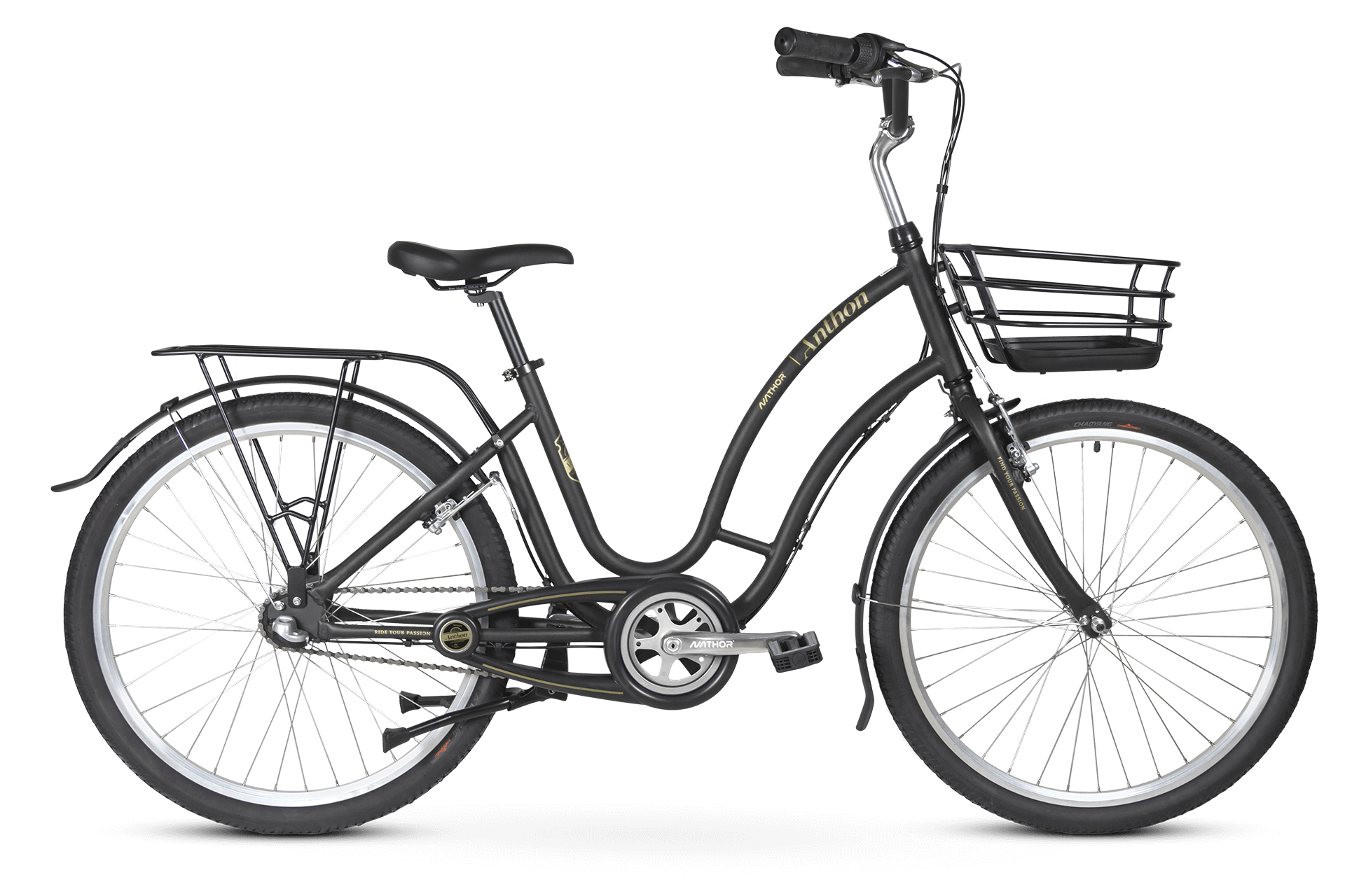 Nathor Anthon Cinza bicicleta aro 26