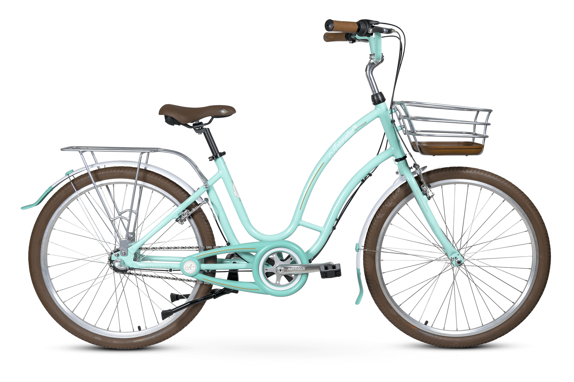 Nathor Antonella Verde Aqua bicicleta aro 26
